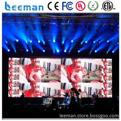 p6 digital indoor advertising display led billboar led module 12v led display screen stage background led video wall